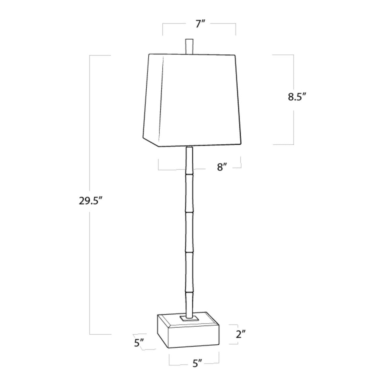 Regina Andrew Sarina Buffet Lamp 13-1473