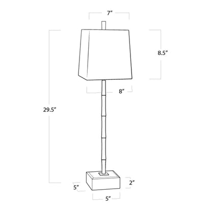 Regina Andrew Sarina Buffet Lamp 13-1473