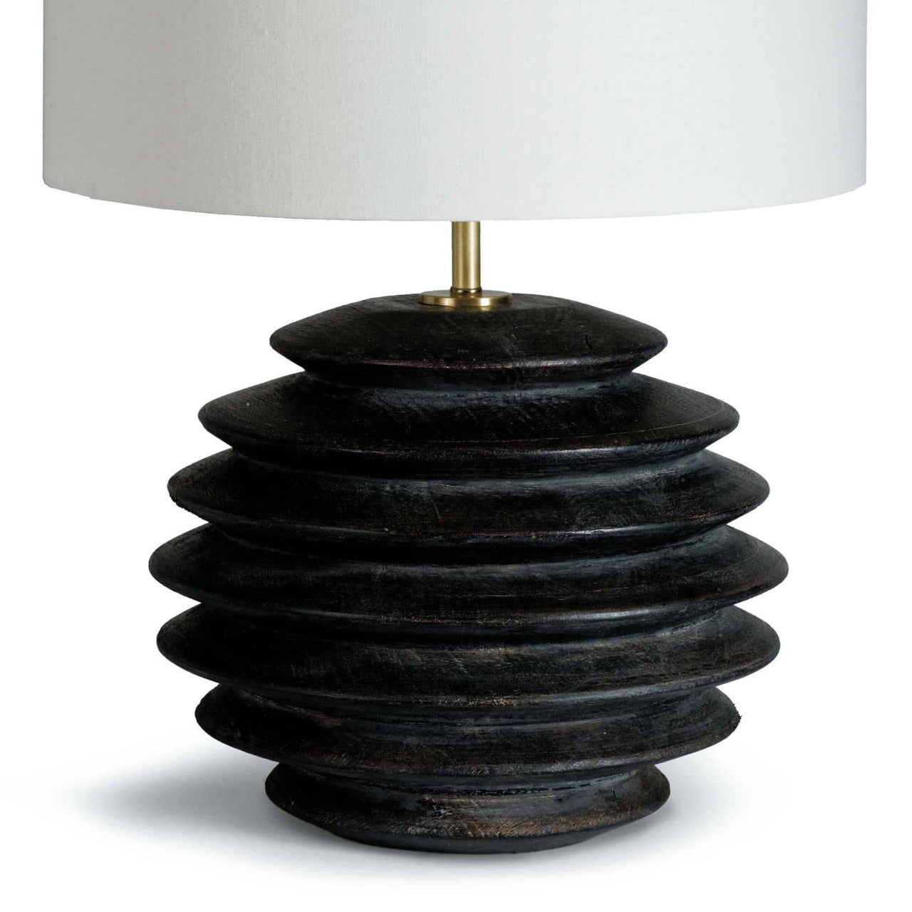 Regina Andrew Coastal Living Accordion Table Lamp Round (Ebony) Designed By Regina Andrew 13-1209EB