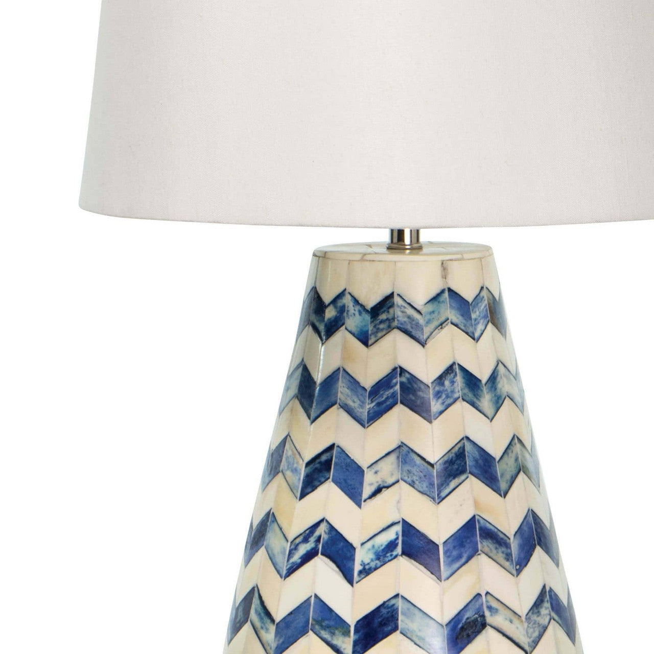 Regina Andrew Coastal Living Cassia Chevron Table Lamp (Blue) Designed By Regina Andrew 13-1463BL