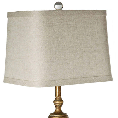 Regina Andrew Southern Living Parisian Glass Table Lamp in Antique Gold Leaf by Regina Andrew 13-1100