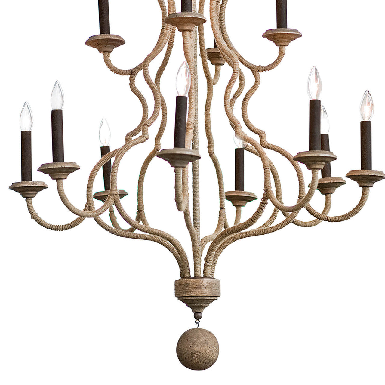 Regina Andrew Coastal Living Jute Chandelier Designed By Regina Andrew 16-1024