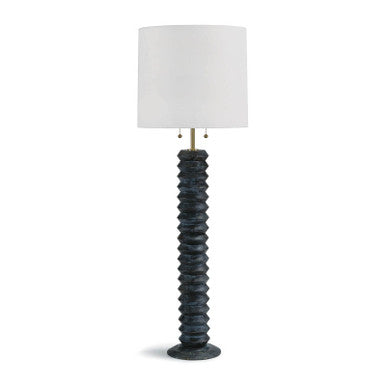 Regina Andrew Coastal Living Accordion Floor Lamp (Ebony) 14-1018EB