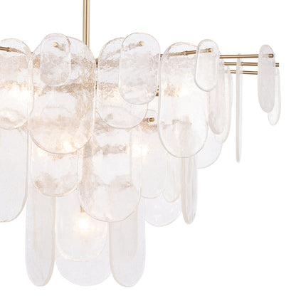 Regina Andrew Echo Chandelier (Natural Brass) 16-1434NB