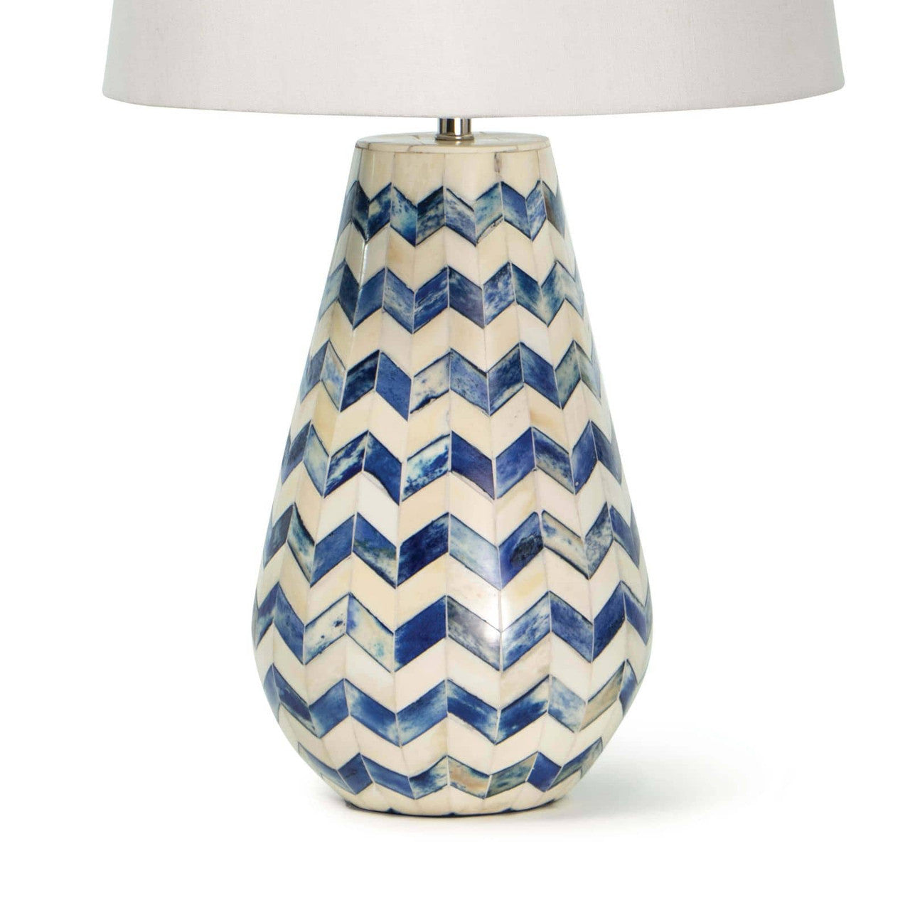 Regina Andrew Coastal Living Cassia Chevron Table Lamp (Blue) Designed By Regina Andrew 13-1463BL