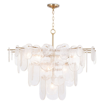 Echo Chandelier (Natural Brass)