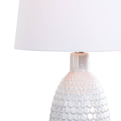 Regina Andrew Coastal Living Glimmer Ceramic Table Lamp By Regina Andrew 13-1494WT