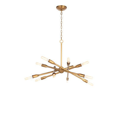 Regina Andrew Cobra Chandelier Small (Natural Brass) 16-1428NB