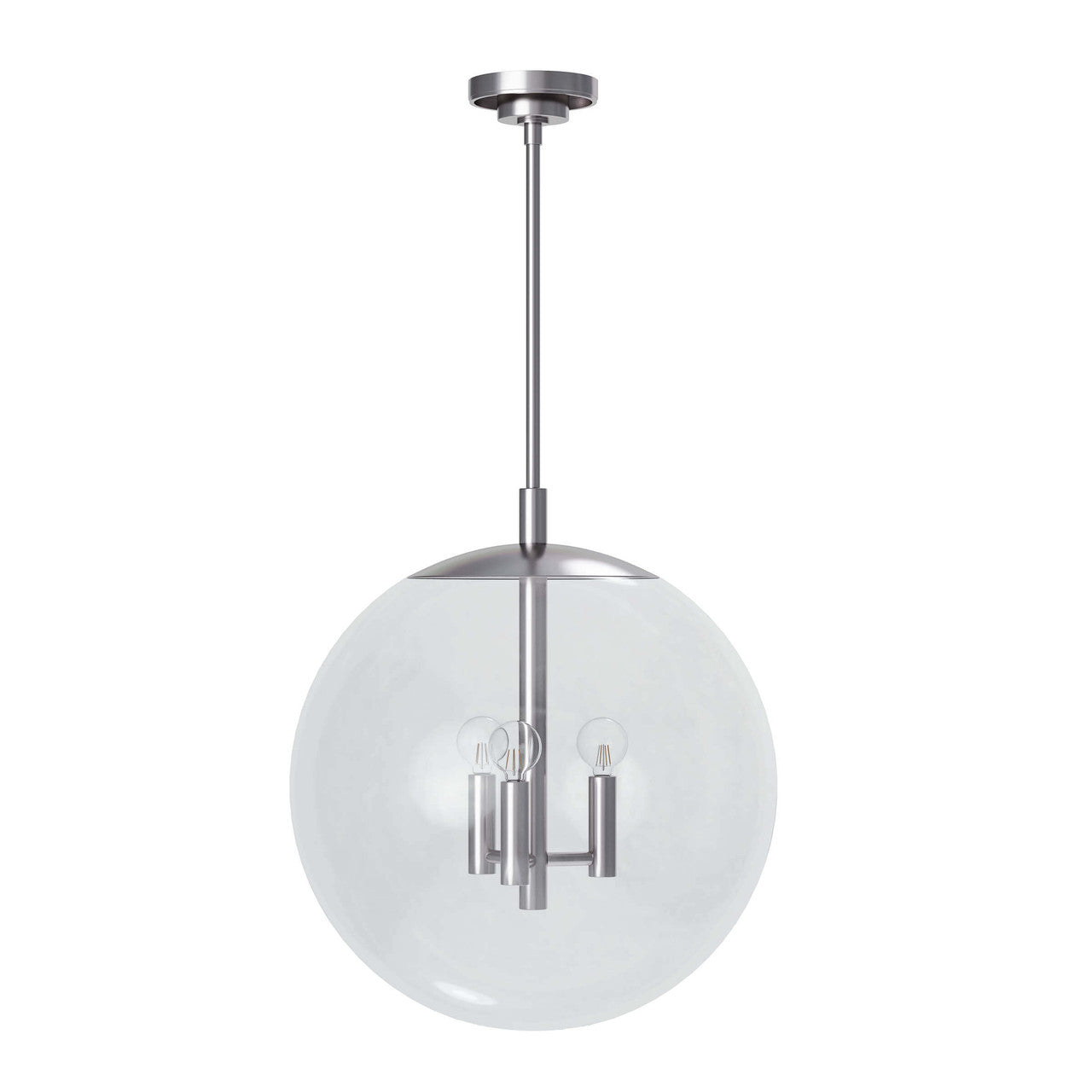 Coastal Living Cafe Pendant Medium (Polished Nickel) 16-1247PN