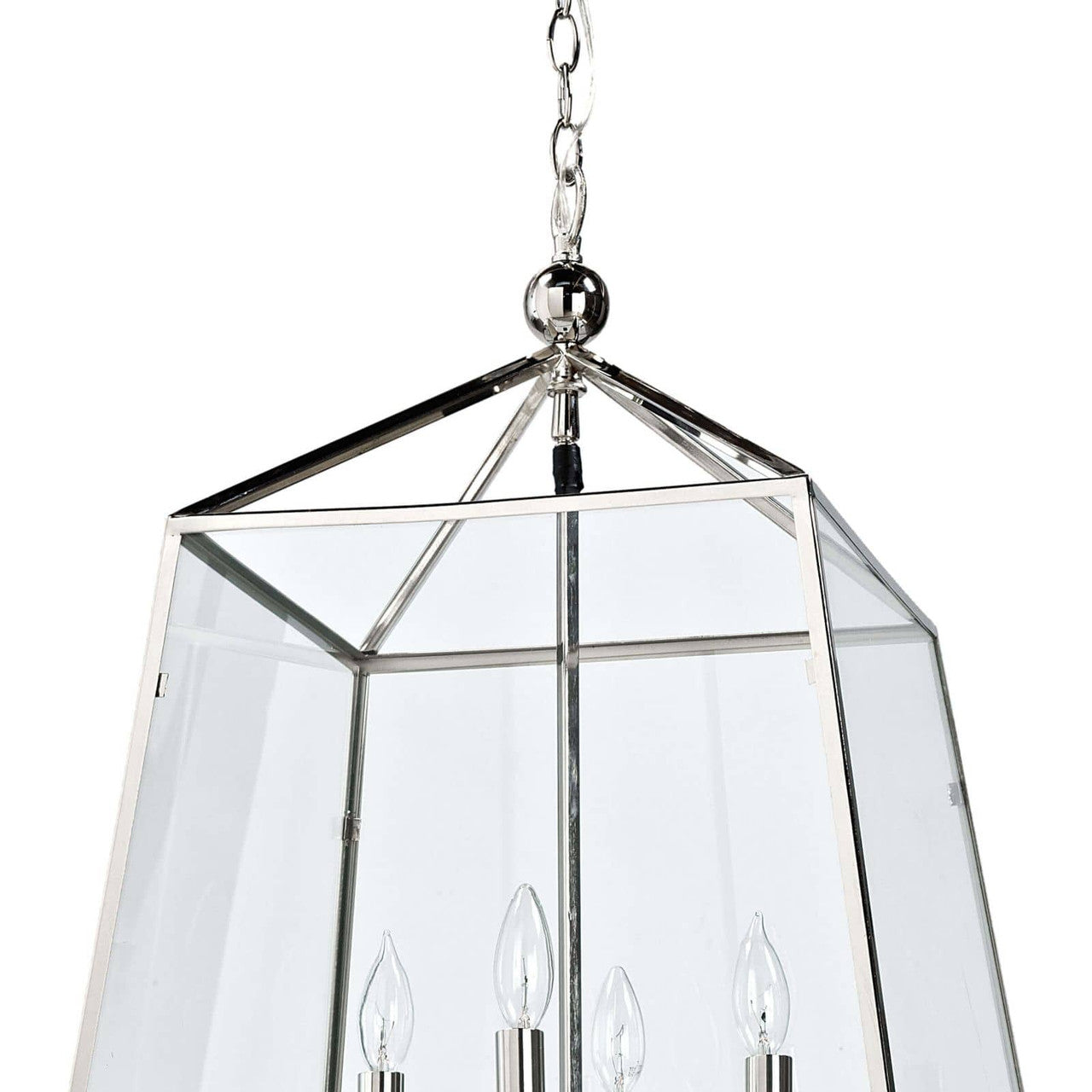 Regina Andrew Coastal Living Cachet Lantern (Polished Nickel) Designed By Regina Andrew 16-1010PN