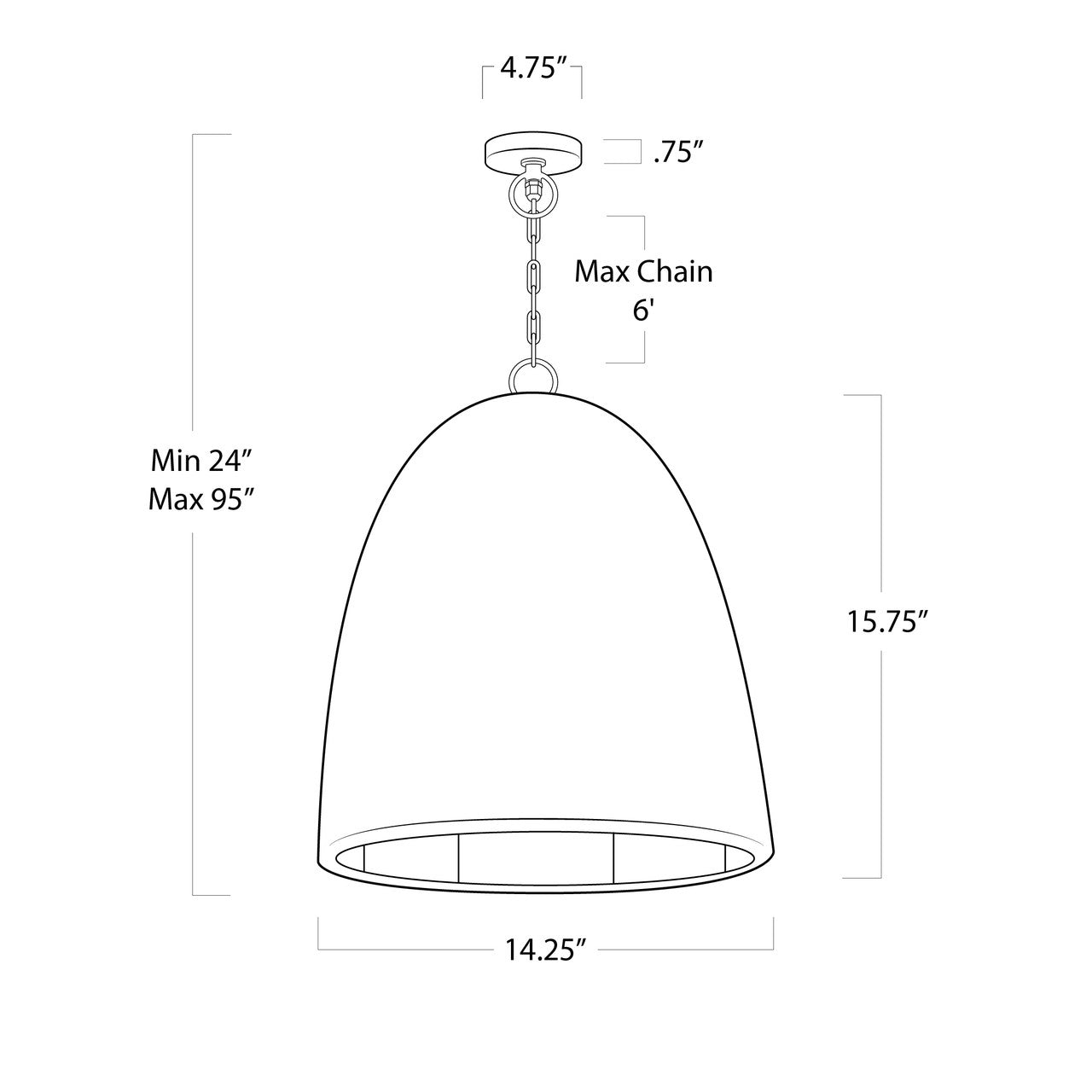 Regina Andrew Coastal Living Beehive Outdoor Chandelier Pendant Small in Natural By Regina Andrew 17-1001NAT