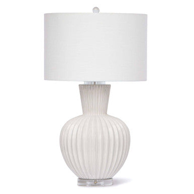 Regina Andrew Madrid Ceramic Table Lamp (White) 13-1274