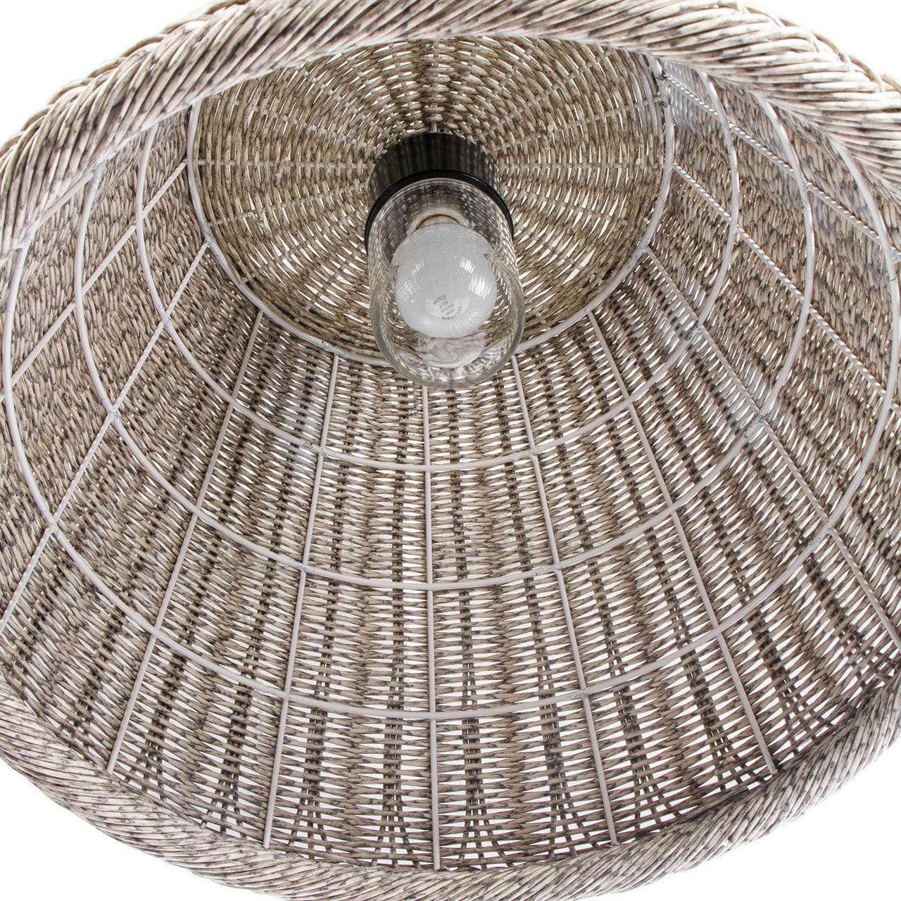 Regina Andrew Coastal Living Augustine Outdoor Pendant Large in White By Regina Andrew 17-1014WT