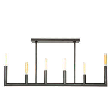 Regina Andrew Wolfe Linear Chandelier in Oil Rubbed Bronze 16-1312ORB