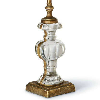 Regina Andrew Southern Living Parisian Glass Table Lamp in Antique Gold Leaf by Regina Andrew 13-1100