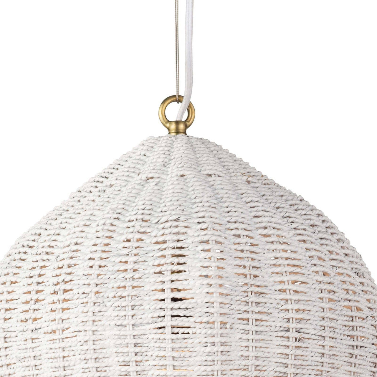 Regina Andrew Coastal Living Georgian Pendant (White) Designed By Regina Andrew 16-1261WT