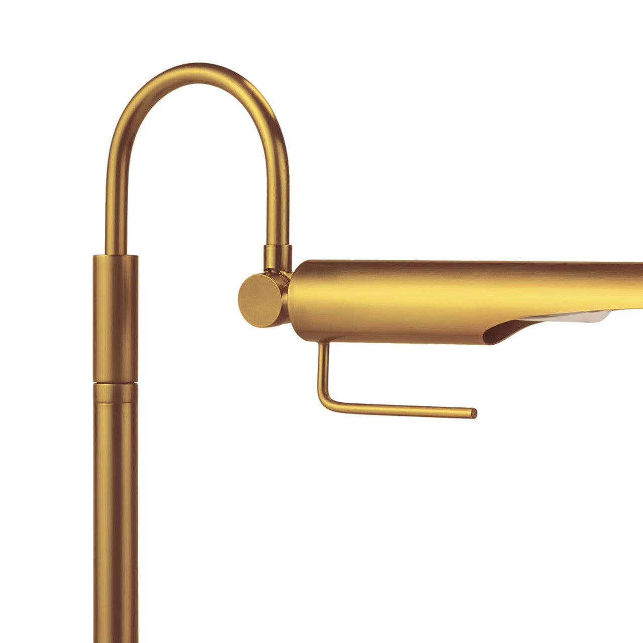 Regina Andrew Raven Task Lamp in Natural Brass 13-1225NB