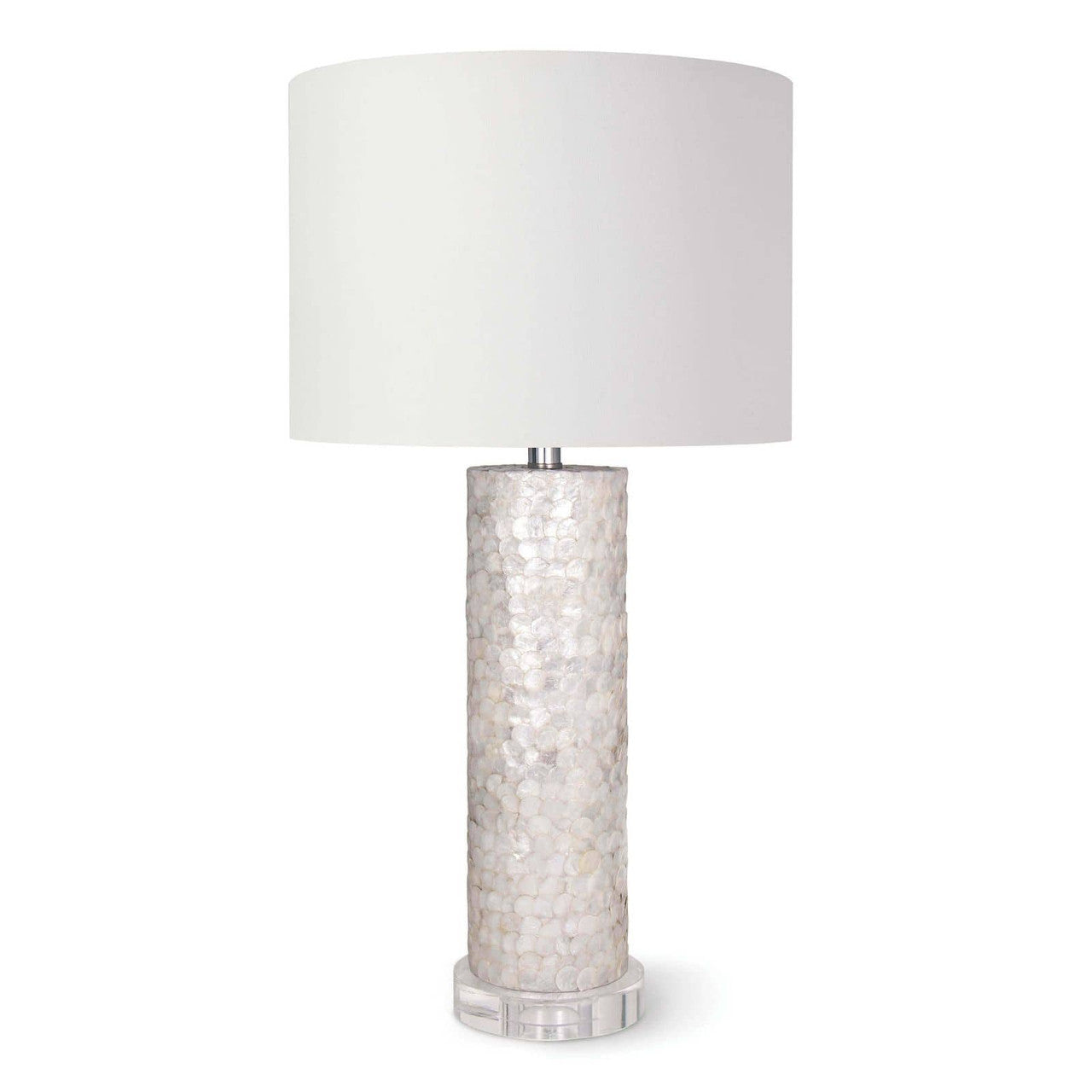 Regina Andrew Scalloped Capiz Table Lamp 13-1080