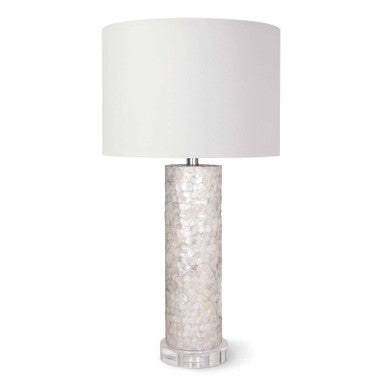 Regina Andrew Scalloped Capiz Table Lamp 13-1080