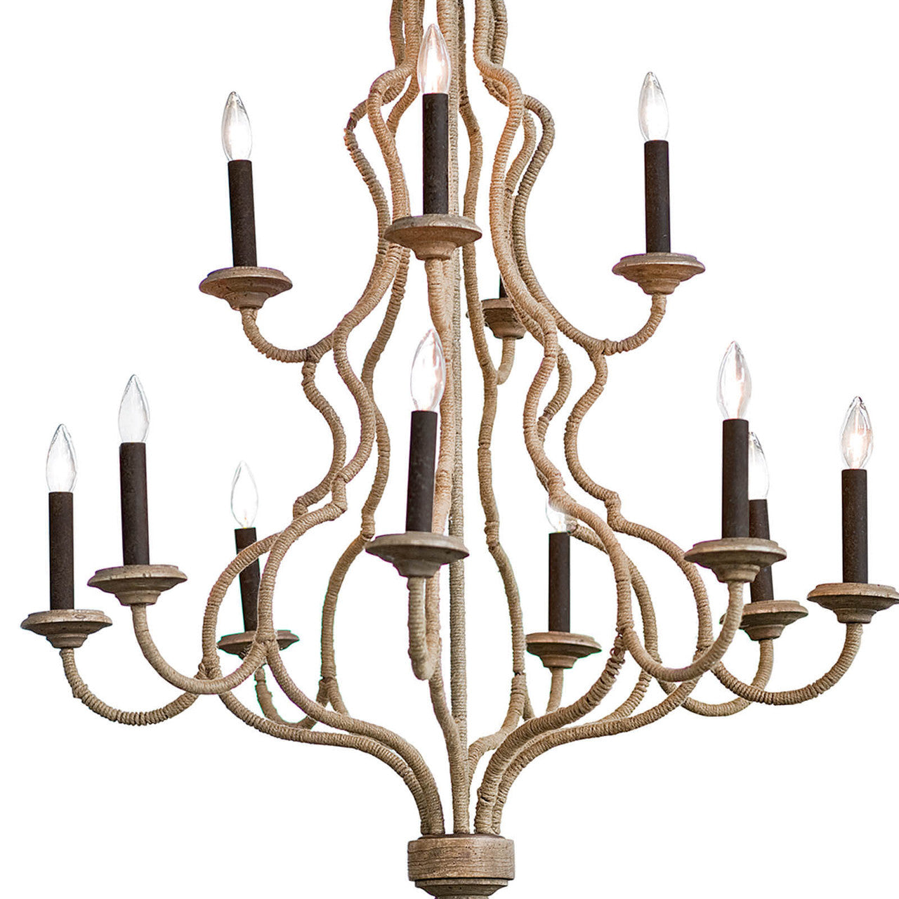 Regina Andrew Coastal Living Jute Chandelier Designed By Regina Andrew 16-1024