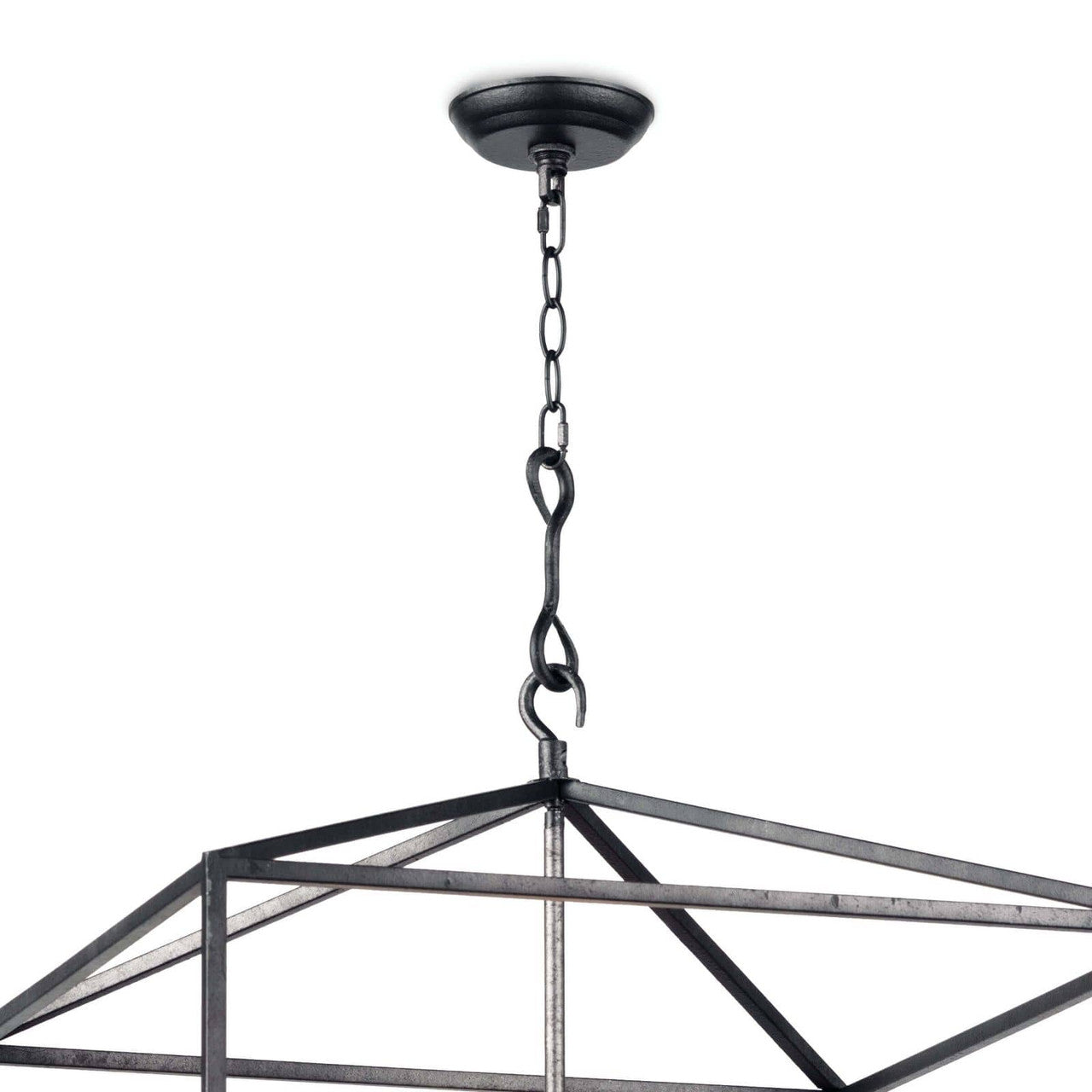 Regina Andrew Southern Living Cape Lantern in Blackened Iron by Regina Andrew 16-1132BI