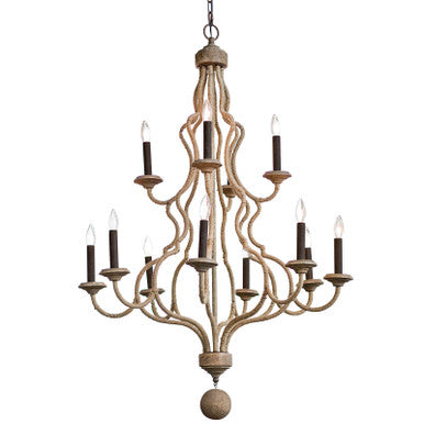 Regina Andrew Coastal Living Jute Chandelier Designed By Regina Andrew 16-1024