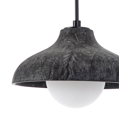 Regina Andrew Coastal Living Surfside Wood Pendant Chandelier in Ebony By Regina Andrew 16-1349EB