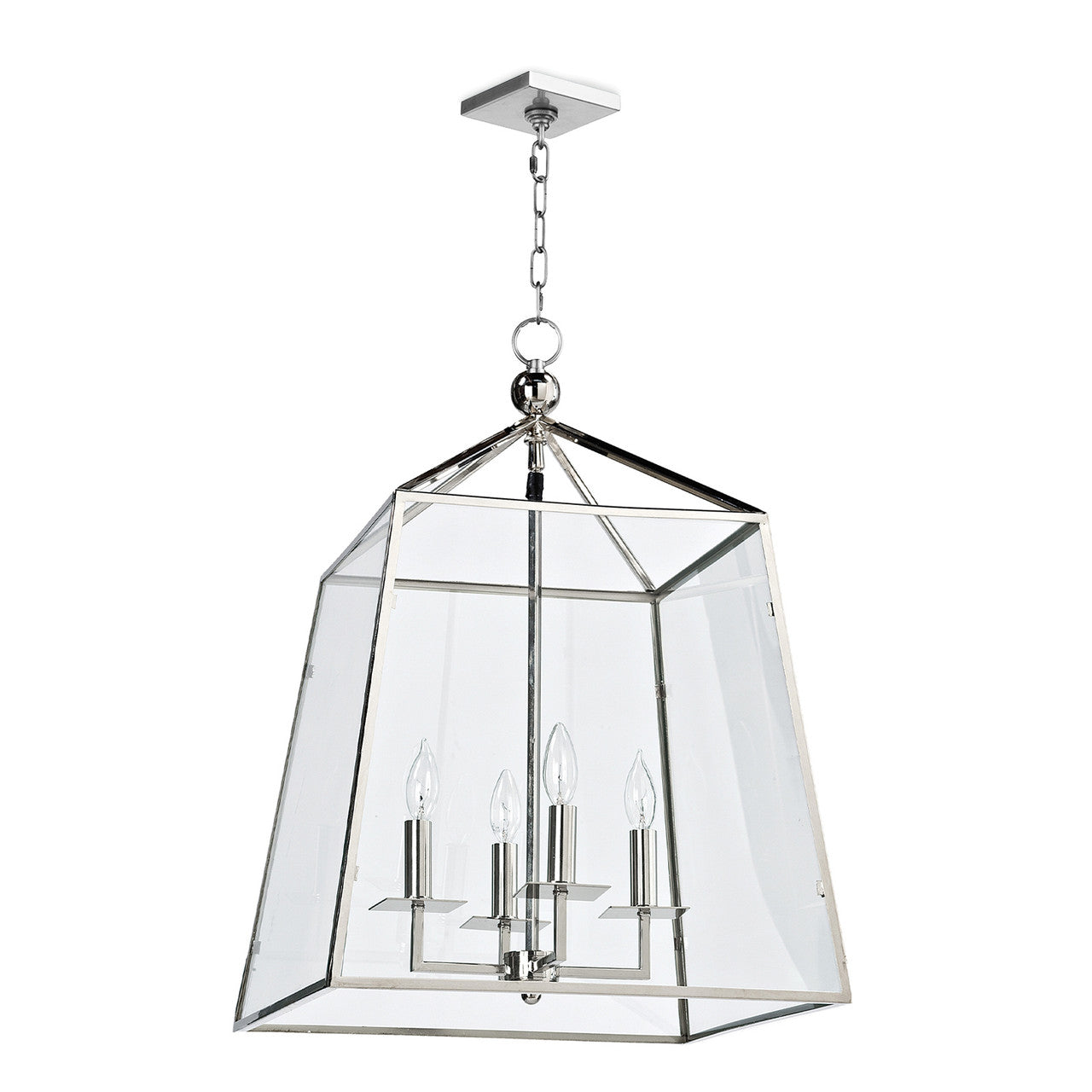 Coastal Living Cachet Lantern (Polished Nickel) 16-1010PN