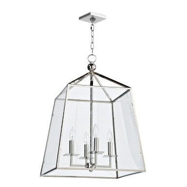 Regina Andrew Coastal Living Cachet Lantern (Polished Nickel) Designed By Regina Andrew 16-1010PN