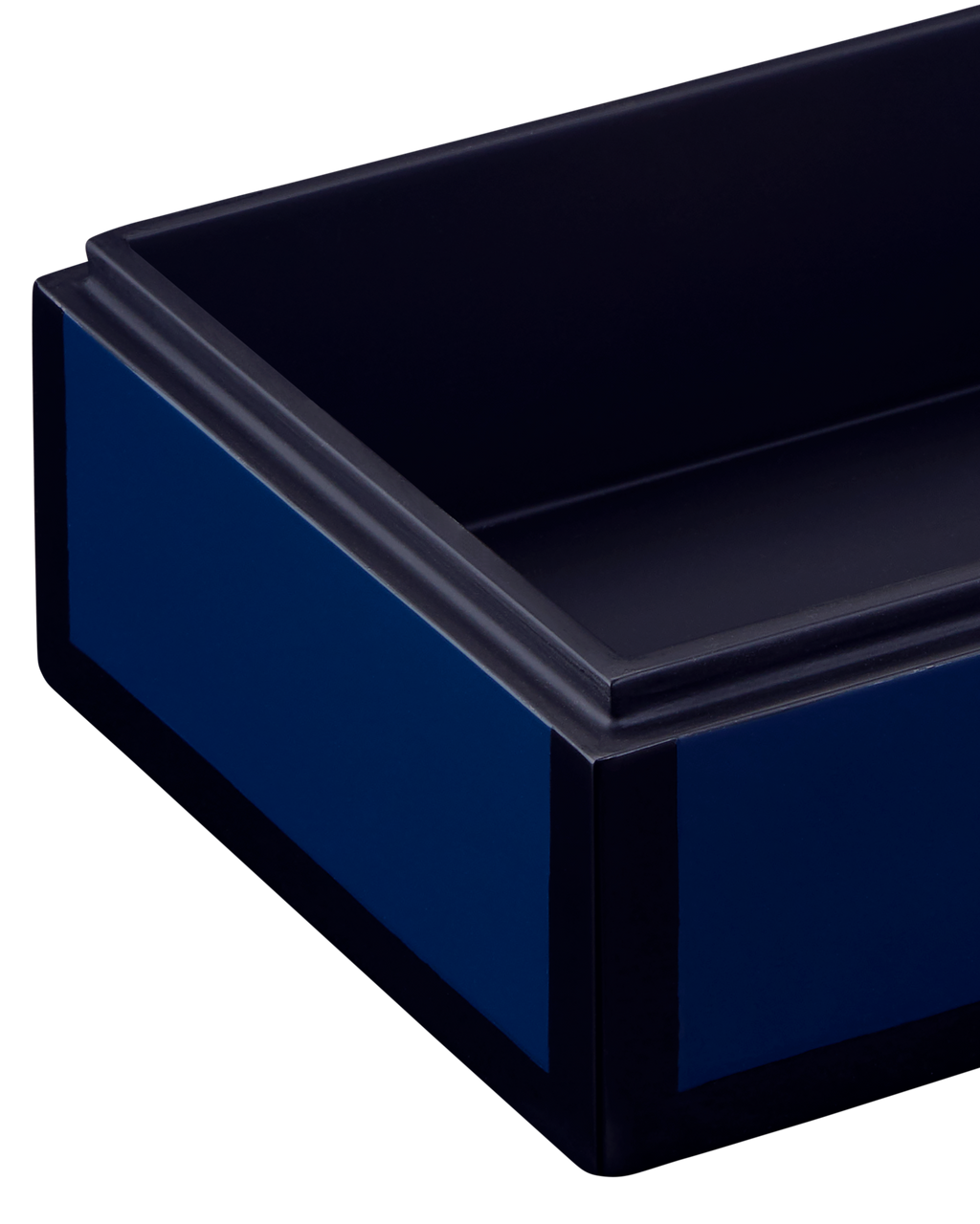 Currey & Co. Navy Lacquer Box Set of 2 1200-0905