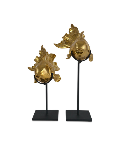 Currey & Co. Goldfish Set of 2 1200-0902