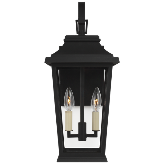 Visual Comfort Studio Sean Lavin Warren Small Lantern in Textured Black OL15401TXB-D