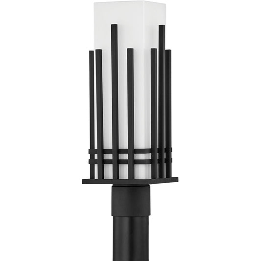 Troy Lighting 3 Light San Mateo Post in Textured Black P5422-TBK