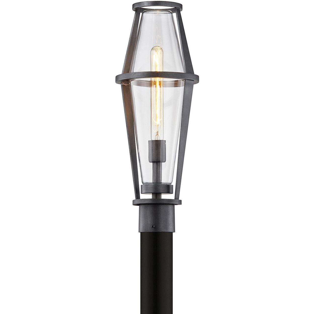 Troy Lighting 1 Light Prospect Post in Graphite P7615-GRA