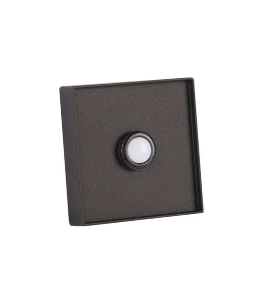 Craftmade Recessed Mount LED Lighted Push Button in Espresso PB5016-ESP