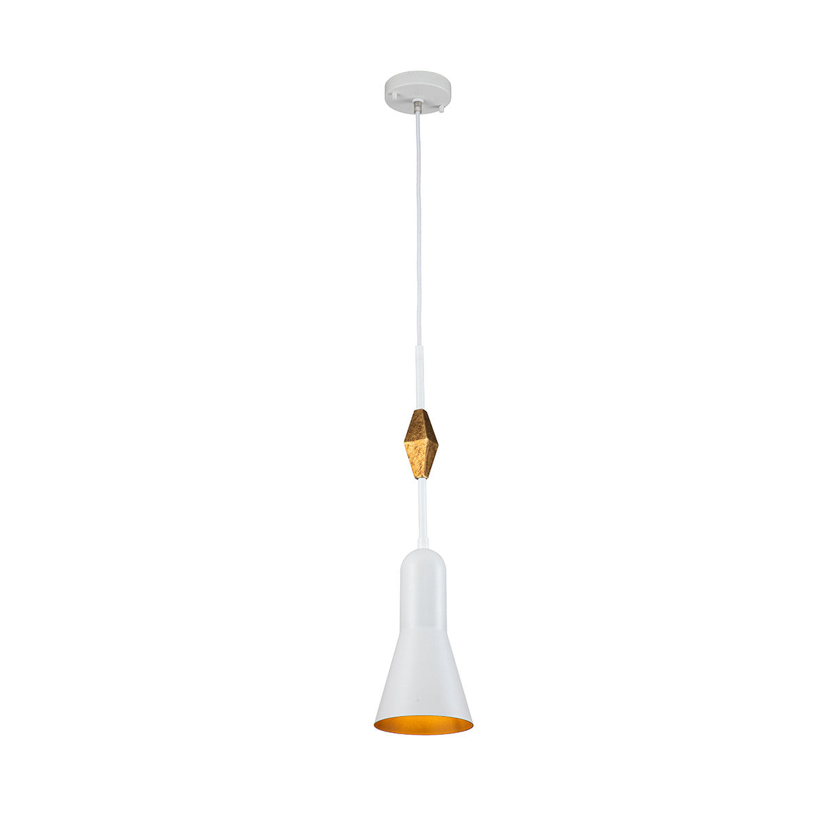 Lucas McKearn Bijou Small White Pendant