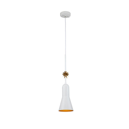 Lucas McKearn Etoile Small White Pendant