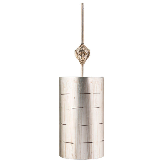 Lucas McKearn Fragment Silver Small mini Pendant convertible to semi flush Distressed