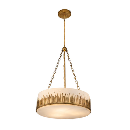 Lucas McKearn Sawgrass Large Pendant in Gold Leaf