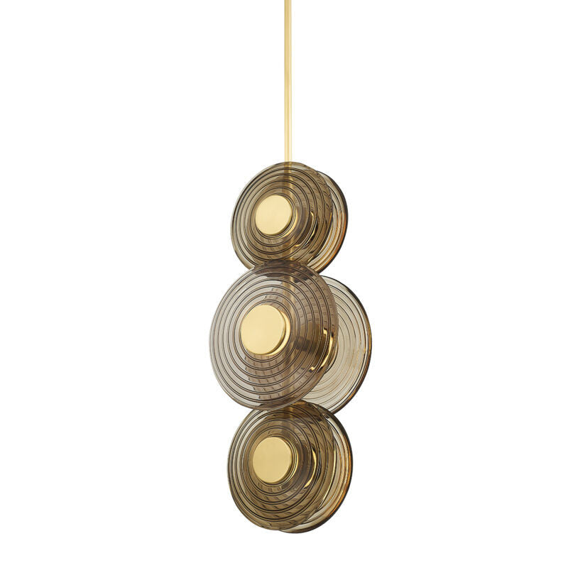 Hudson Valley Lighting Griston Pendant in Aged Brass PI1892706-AGB