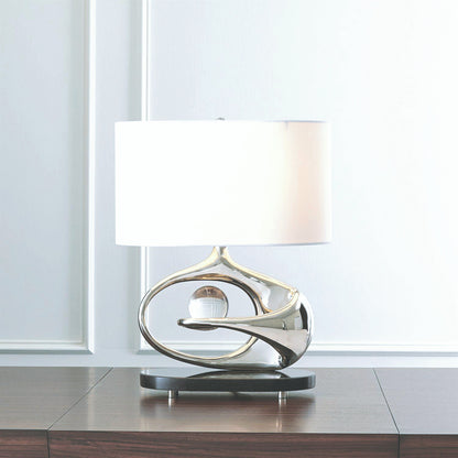 Global Views Orbit Lamp Nickel 9.93400