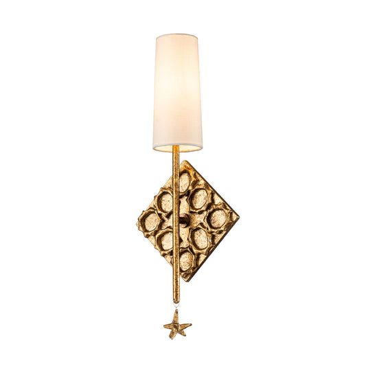 Lucas McKearn Star 1 Light Gold Sconce