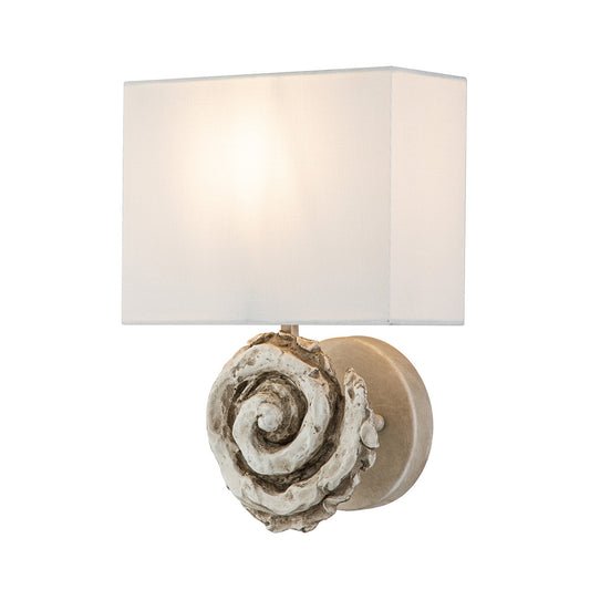 Lucas McKearn Swirl Large Sconce in Bone