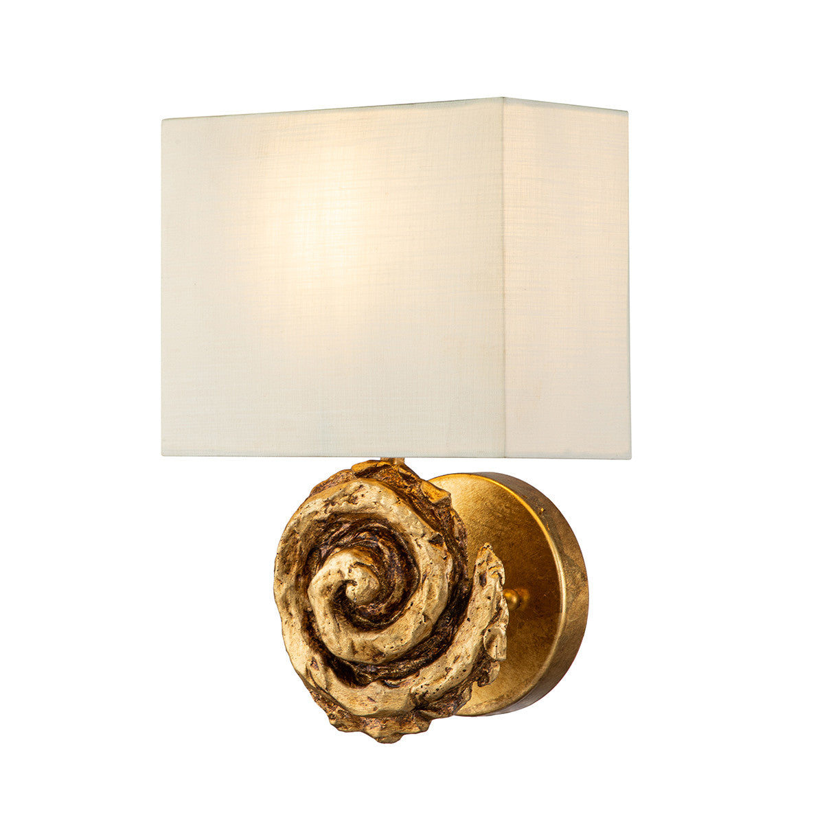 Lucas McKearn Swirl Large Sconce in Gold