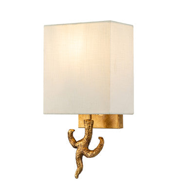 Lucas McKearn Branche Sconce in Gold Leaf