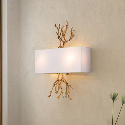 Lucas McKearn The Coral Sconce in Gold Finish SC7390G-2