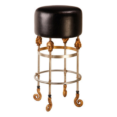 Lucas McKearn Armory Tall Black Bar Stool