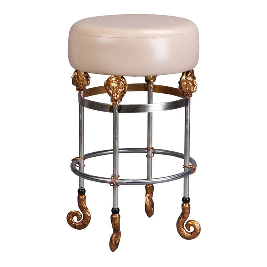 Lucas McKearn Armory Short Putty Bar Stool