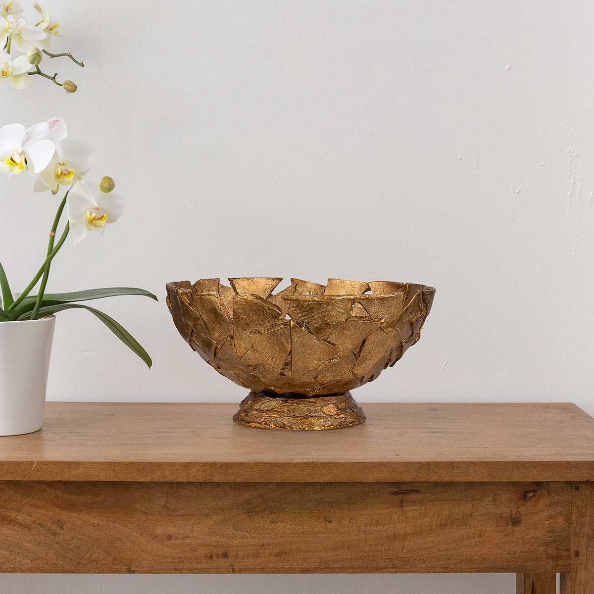 Lucas McKearn Mosaic Luxe Bowl Small in Gold Finish SI7438