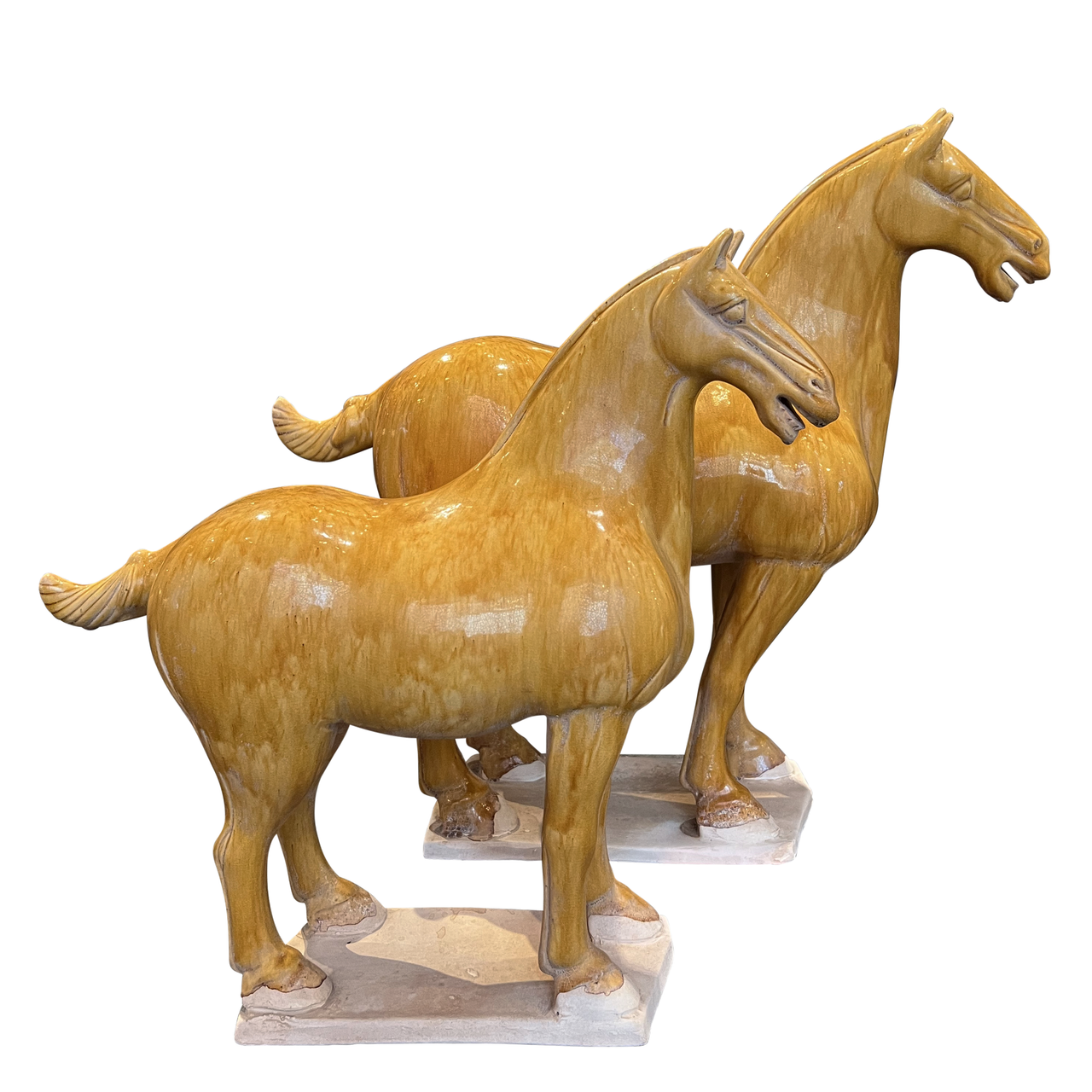 Currey & Co. Tang Dynasty Medium Persimmon Horse 1200-0780